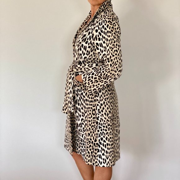 Max &amp; Co. Leopard Print Trench Coat with Belt